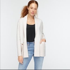 J. CREW Camille Shawl Collar Sweater Blazer | NWT Size Small